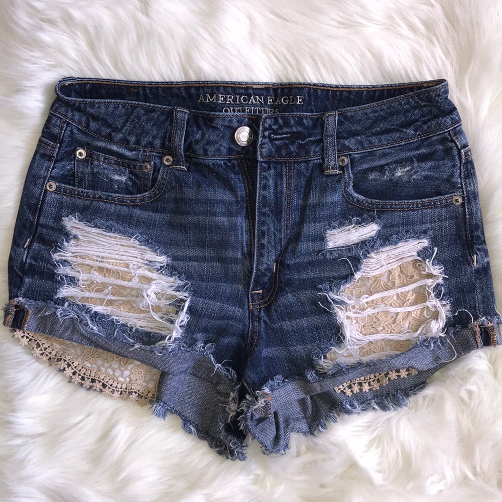 AEO High Rise Shorts